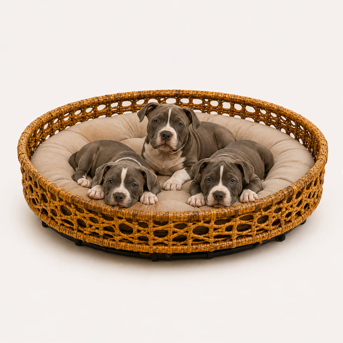 Cama Ninho para Pet com Colchão Redondo - RC Casa & Jardim