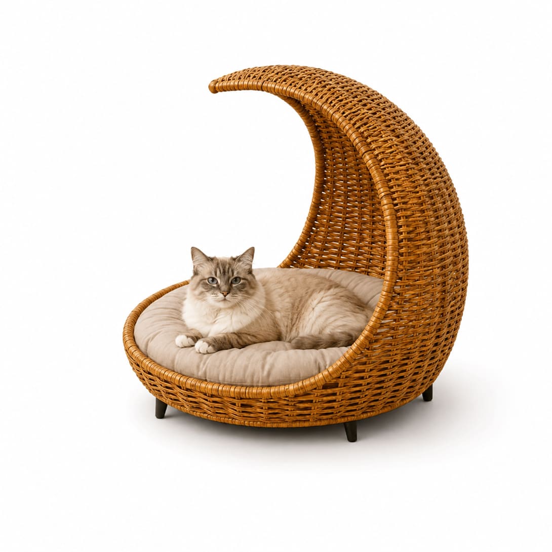 Dossel para Pet Selene em Tom de Mel - RC Casa & Jardim