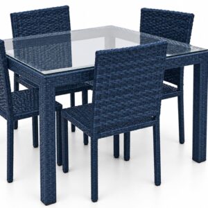 Mesa de Jantar Barcelona para área externa com estrutura resistente e acabamento elegante