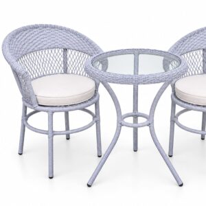 Mesa de Jantar Porto para área externa com estrutura resistente e acabamento elegante