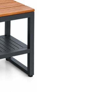 Mesa de Centro Riviera para área externa com estrutura resistente e acabamento elegante