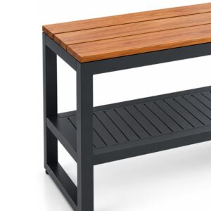 Mesa de Centro Urca para área externa com estrutura resistente e acabamento elegante